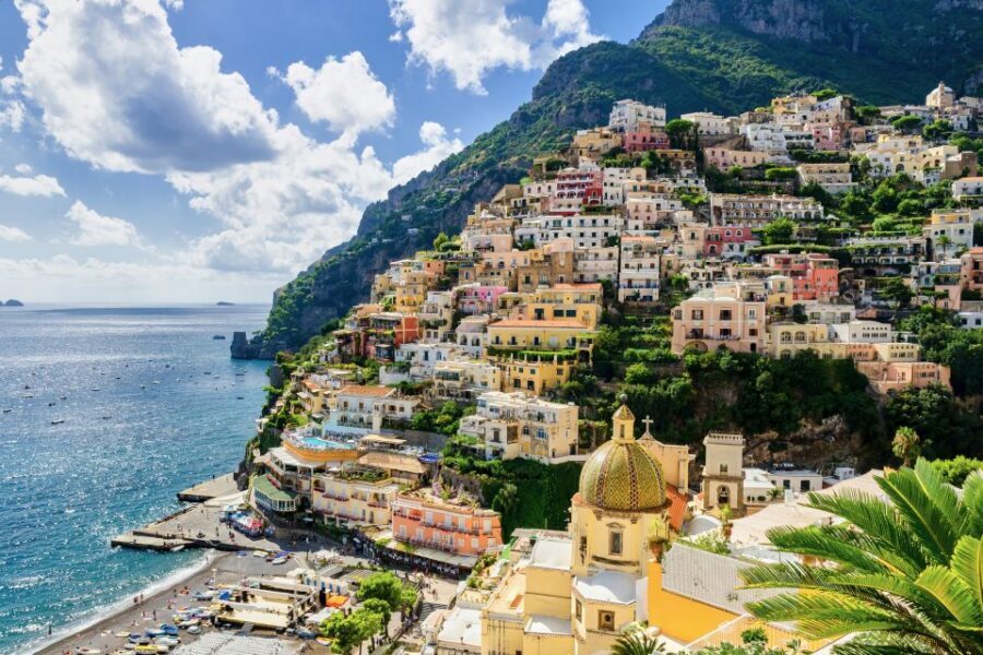 From Sorrento: Round-Trip Ferry Ticket to Capri and Positano - Crossing to Positano: Use the Deck for Coastline Photos