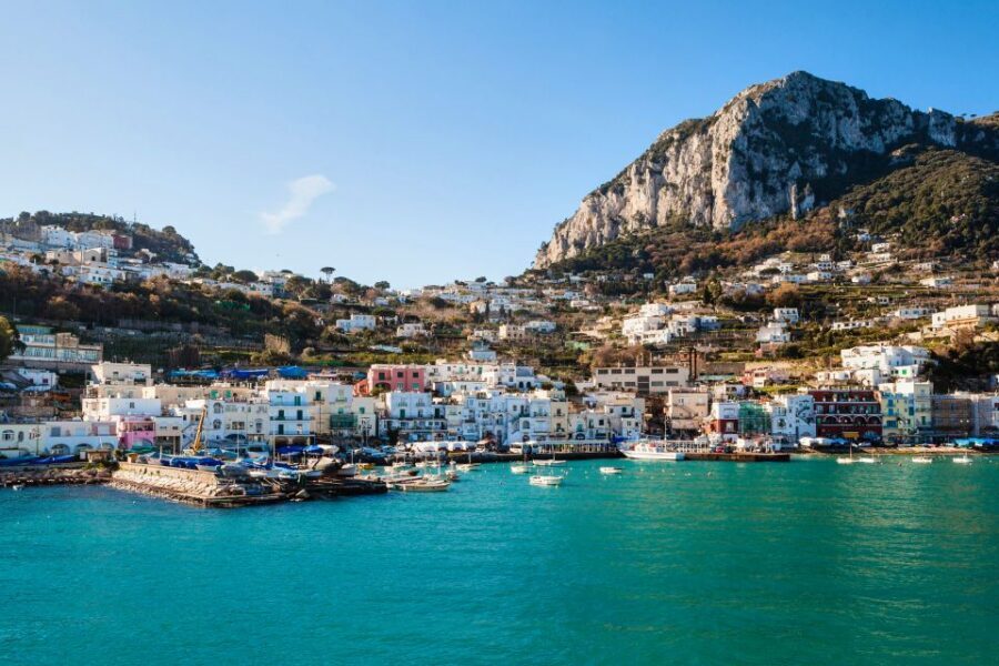 From Sorrento: Round-Trip Ferry Ticket to Capri and Positano - Positano in 90 Minutes: Churches, Marina Grande, and Shopping Runs