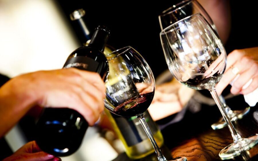 From Sorrento: Winery Tour, Tasting & Lunch - The wine lineup: 3 wines plus sparkling, paired through the meal