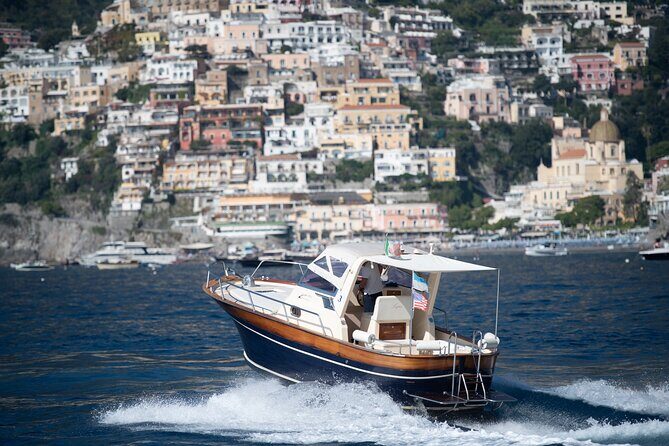 Full Day Private Amalfi Coast Cruise from Positano or Praiano - What you get on board: Prosecco, snacks, towels, and snorkeling masks