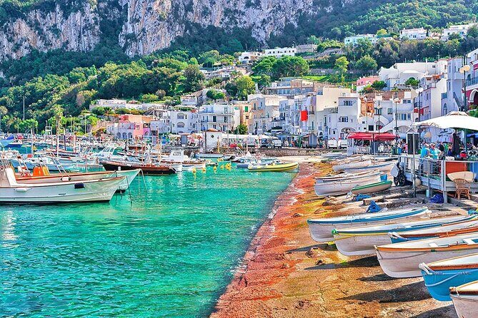 Full Day Private Boat Tour of Capri from Sorrento - Punta Carena, Faraglioni, and the White Grotto: iconic views at sea level