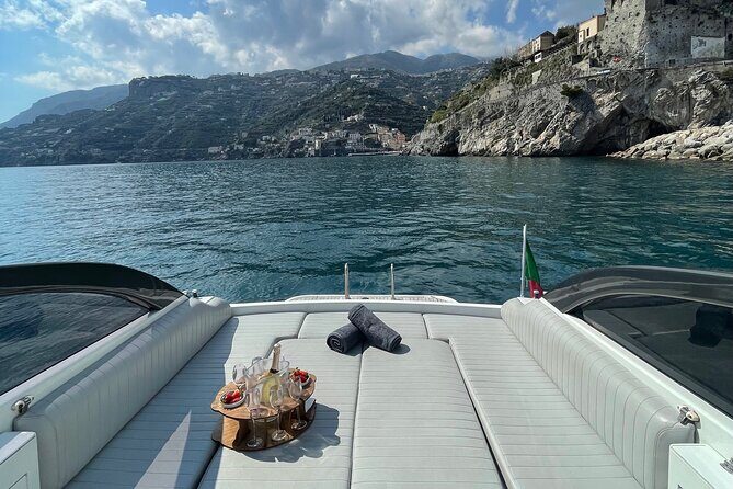 Full Day Private Boat Tour of the Amalfi Coast - Stop 4: Marina di Praia, the Pirate Cave, and spritz on deck