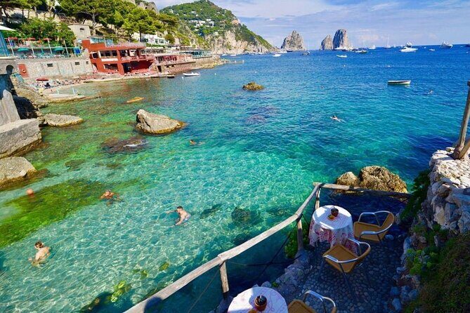 Full Day Private Boat Tour to Capri from Positano - Faraglioni and Punta Carena: the postcard parts, handled at boat-speed
