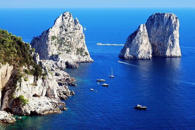 Full Day Private Boat Tour to Capri from Sorrento Coast - I Faraglioni by sea: the photo stop with real payoff