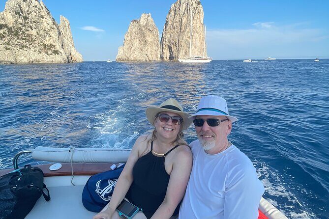 Full day Private Capri boat tour from Positano - Island of Capri time: Marina Grande and 3 hours to play it your way