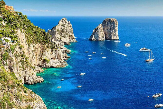 Full Day Tour of Amalfi Coast and Capri - Positano: The Icon Village and the Coastal Split Screen