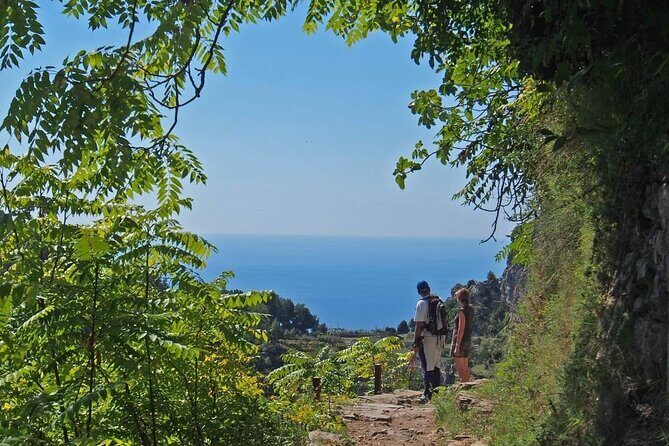 Gastronomic Hike on the Path of the Gods with Food Tasting - Entering the Trail Reality: Shoes, Walking Sticks, and Water