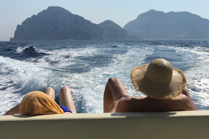Guided day by boat to the Secrets of the Island of Capri - White Grotto and the Madonna-like stalactite: the stop that sets the tone