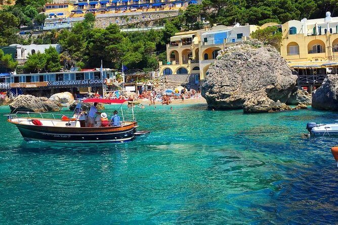 Half day around Capri (4 hours) - Price and Value for a Private Group (Up to 5)