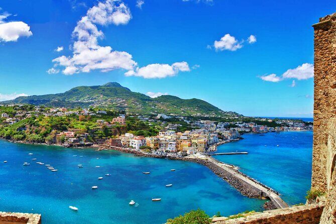 Ischia and Procida Boat Tour: Small-Group from Sorrento - Ischia begins at Maronti Beach and the Green Cave swim