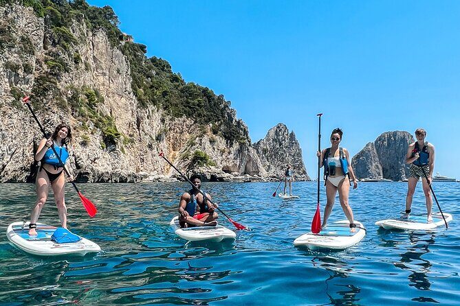 Paddleboard in Capri between caves and beaches. Photos included! - What’s Included, What’s Not, and What to Bring