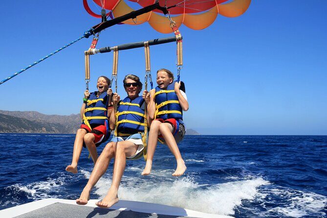 Parasailing Flight Adventure in Amalfi Coast - What you’ll see above Amalfi: cliffs, sea color, and a view that keeps moving