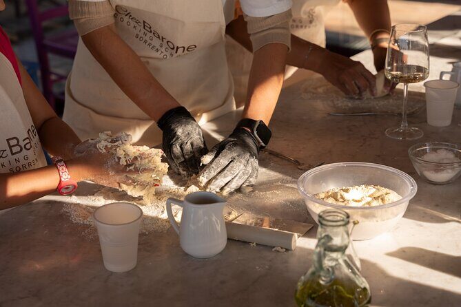 Pasta & Traditional Sorrento Cuisine with Pickup - 100% Hands On - Pickup, timing, and what to expect from the 4:15 pm start