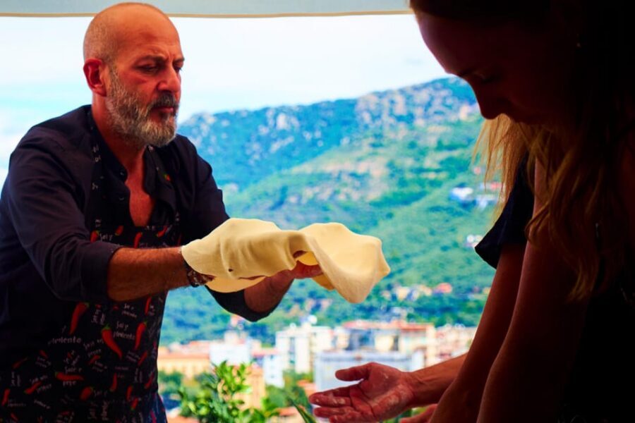 Pizza pasta e sorrento traditional cuisine 100% hands on - A Sorrento terrace cooking class that actually feels like Italy