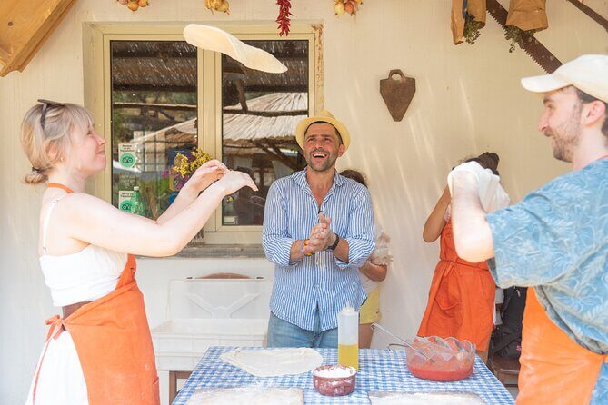 Pizza School with Wine and Limoncello Tasting in a Local Farm - Wood-Burning Oven Time: Margherita or Marinara, Cooked by You