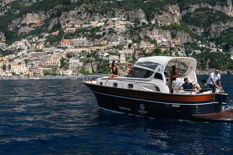 Positano: Amalfi Coast & Emerald Grotto Private Boat Tour - Emerald Grotto: Intense Green Water and the Extra €7 Option