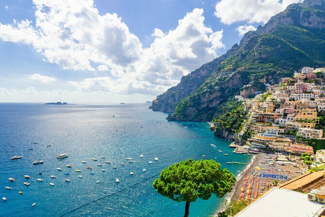 Positano, Amalfi & Ravello - UP TO 08 PEOPLE - Positano Stop (1 Hour): Santa Maria Assunta and How to Handle the Steep Town