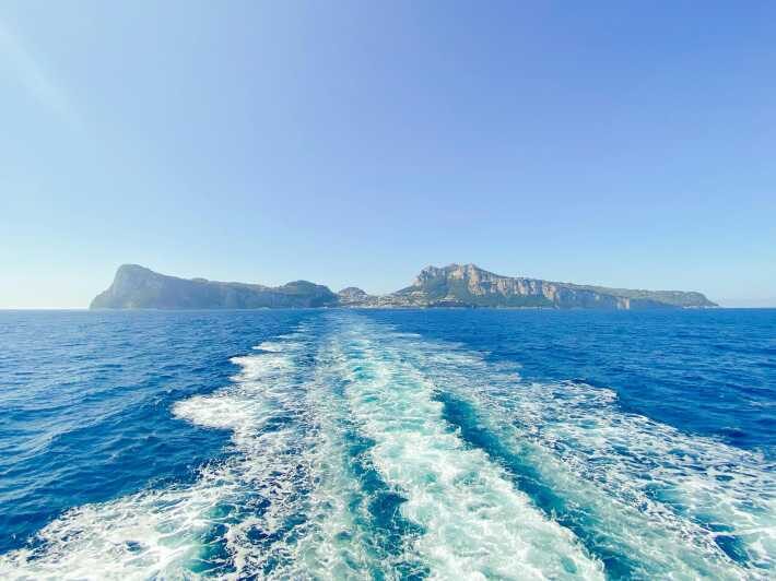 Positano: Capri and Blue Grotto Shared Boat Tour with Drinks - Key things to know before you go