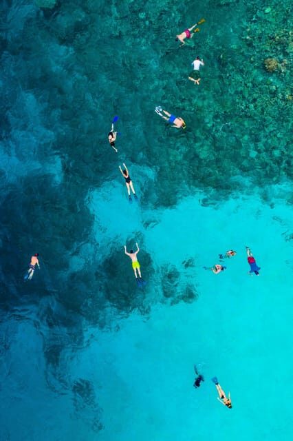 Positano: Capri and Blue Grotto Shared Boat Tour with Drinks - Swim stop in the Tyrrhenian Sea: the part you actually remember