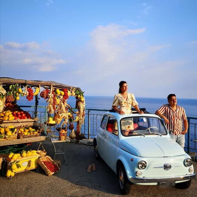 Positano/Praiano: Iconic Fiat 500 Private Amalfi Coast Tour - Key things that make this Fiat 500 Amalfi tour worth it