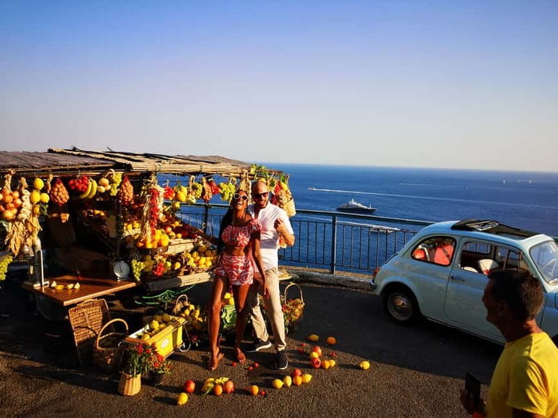 Positano/Praiano: Iconic Fiat 500 Private Amalfi Coast Tour - The vintage Fiat 500 experience: why the car matters here