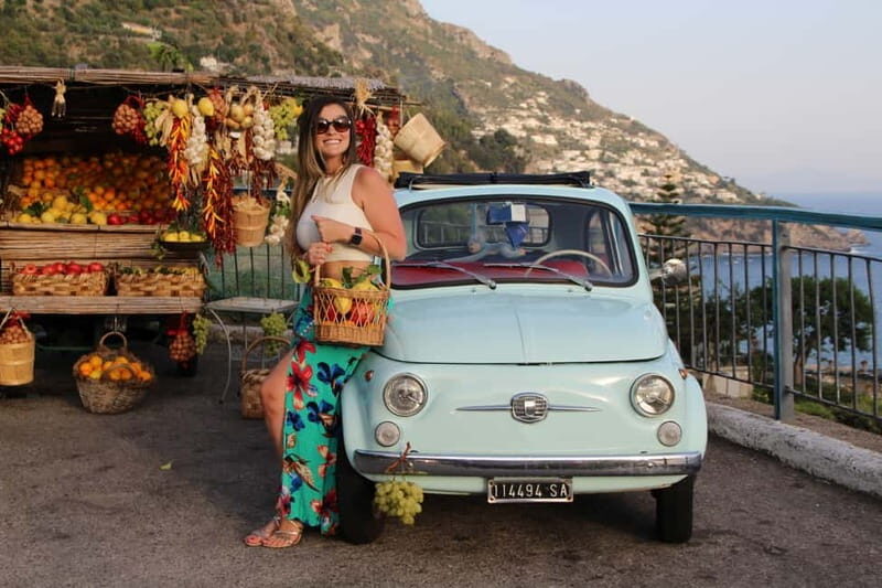 Positano/Praiano: Iconic Fiat 500 Private Amalfi Coast Tour - Price and value: is $308.14 per group up to 2 a good deal?