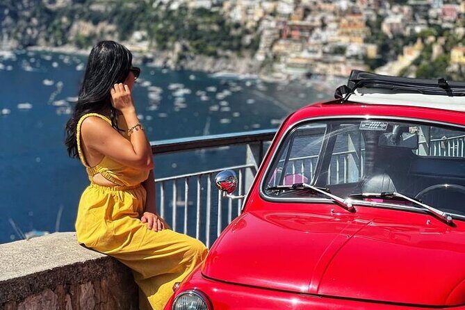 Private Amalfi Coast Vintage Fiat 500 Tour: Positano to Amalfi - A vintage Fiat 500 on SS163: the vibe you’re paying for