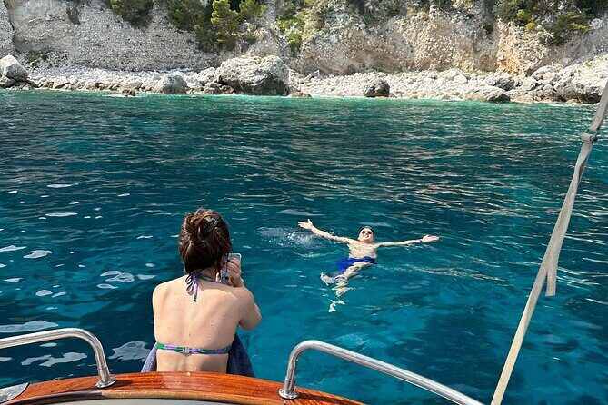 Private Boat Tour of Capri Island - Monte Solaro from the sea, plus Cala Ventroso swim time