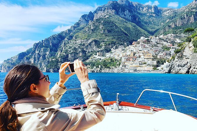 Private Boat Tour Sorrento to Positano & Amalfi–Typical Gozzo 850 - Positano: 1.5 hours to walk, snack, and not feel rushed