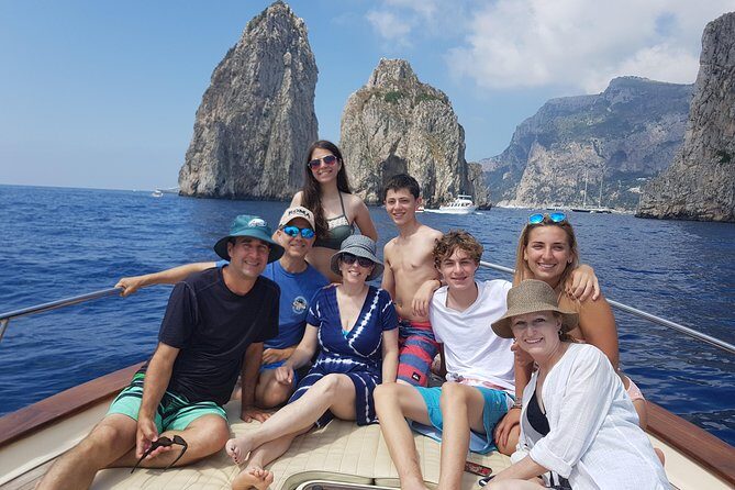 Private Boat Tour to Capri from Sorrento on a 38-Foot Apreamare - Sorrento Coast Cruise and the Marciano Waterfall Stop