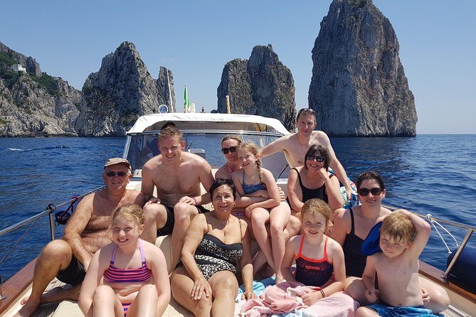 Private Boat Tour to Capri from Sorrento on a 38-Foot Apreamare - Faraglioni and Natural Rock Views: Where Photos Actually Make Sense