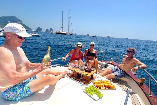 Private Capri Boat tour BEST SELLER - Faraglioni: Capri’s Signature Rocks and the Mezzo Arch