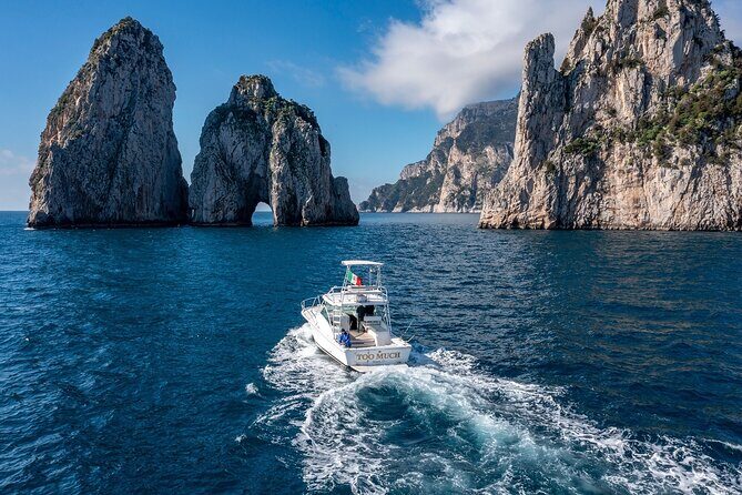 Private Day Boat Trip to Capri and Blue Grotto from Positano - Punta Carena Lighthouse and Nerano: calmer coast time after Capri