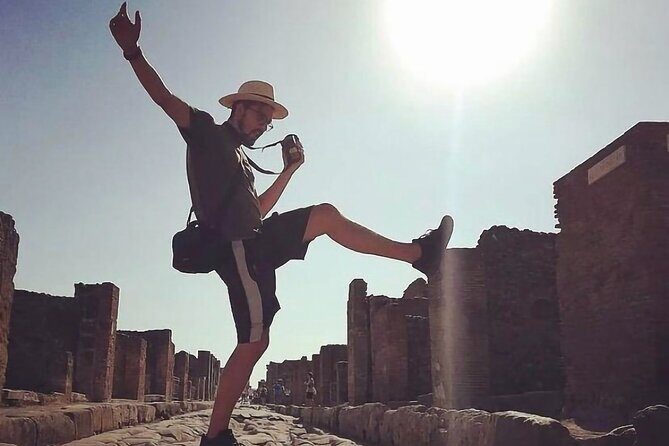 Private Full Day Tour Ruins of Pompei and Wine Tasting Experience - Vesuvius crater time for photos, air, and a change of pace