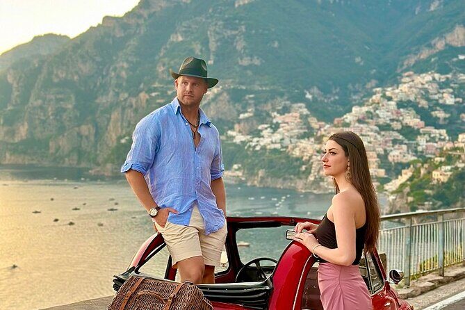 Private Photo Tour on the Amalfi Coast with Fiat 500 - Positano: pyramid-shaped houses, sea clarity, and camera-friendly angles