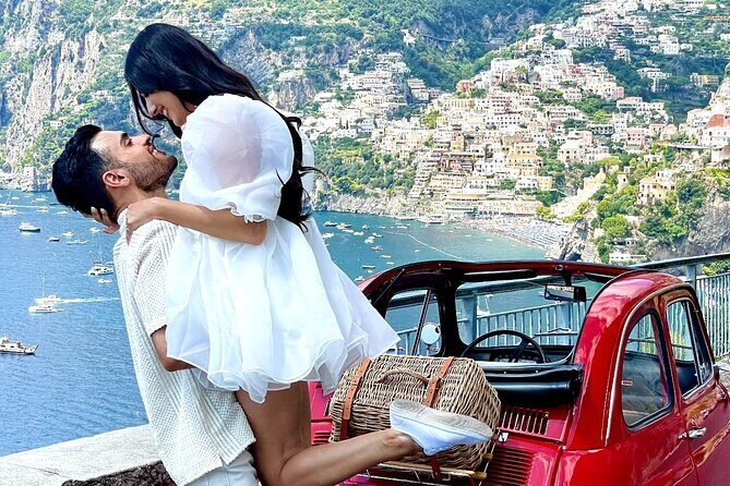 Private Photo Tour on the Amalfi Coast with Fiat 500 - Furore Fjord: the bridge view and that tiny beach history angle