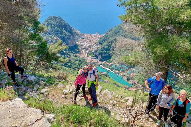 Private walking tour of Amalfi & Atrani hamlets discovering amazing landscape - Stop 1 Torre dello Ziro: alleys first, then the River Dragon valley angles