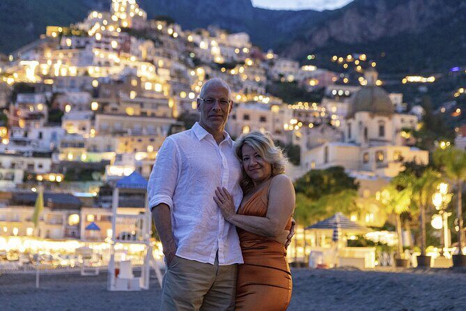 Professional photo shoot around Positano - Spiaggia Grande or Fornillo beach: where the light changes
