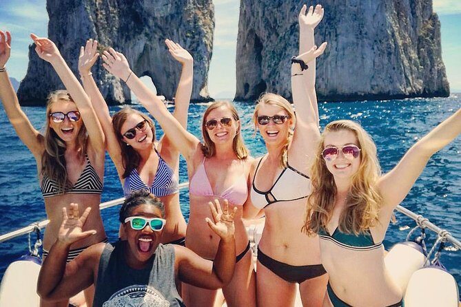 Small Group Boat Day Excursion to Capri Island from Sorrento - Faraglioni, Punta Carena, and what makes the rocky coast worth the trip
