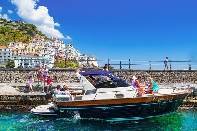 Small Group Boat Day Excursion to the Amalfi Coast from Sorrento - Furore Fjord: The Tiny 25-Meter Beach Framed by Rock