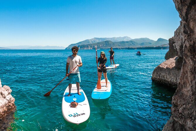 Small group paddle boarding tour to Bagni Regina Giovanna - Key highlights you’ll remember