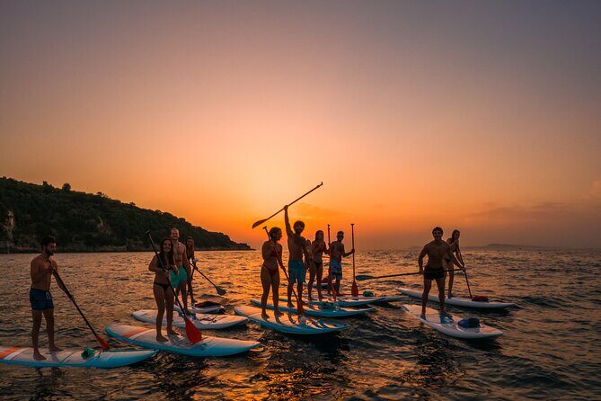 Small group paddle boarding tour to Bagni Regina Giovanna - Why ruins from the water are different (and worth the paddle)