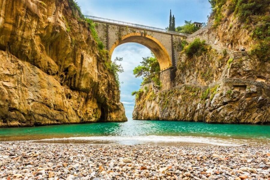 Sorrento and Amalfi Coast Small Group Tour by Boat - Swim and snorkel time in Ieranto Bay and the best kind of “break”