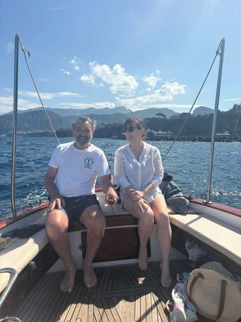 Sorrento: Boat Coastal Cruise with Swim and Limoncello - The optional swim stop: what to expect, and how to get the most out of it