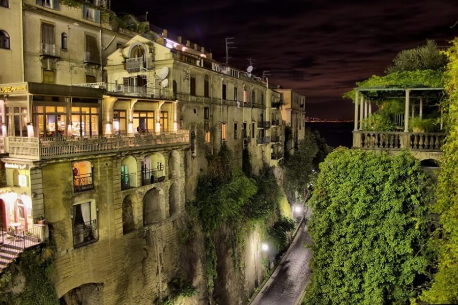 Sorrento by night... with a tasty surprise - Sorrento Cathedral Views From Outside