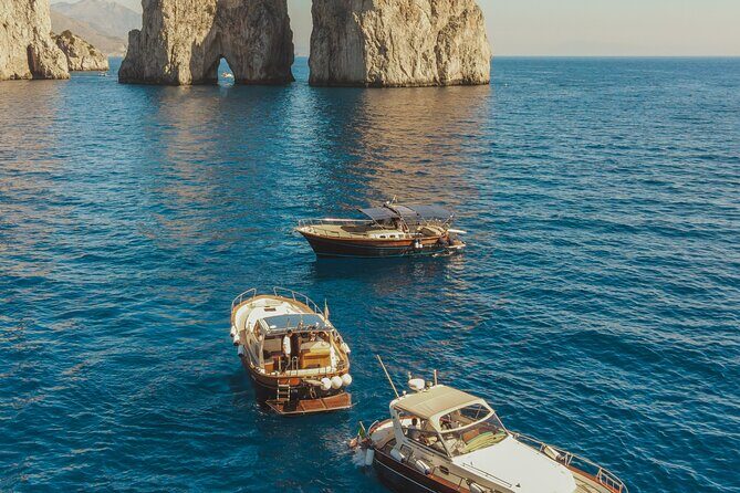 Sorrento: Capri Boat Small Group Tour Up to 8 & 4 hours ashore - Price and value: what $191.03 really covers