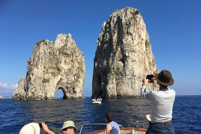 Sorrento: Capri Select Boat Trip with Swim, Drinks & Pick Up - Price and value: what $156.07 doesn’t include