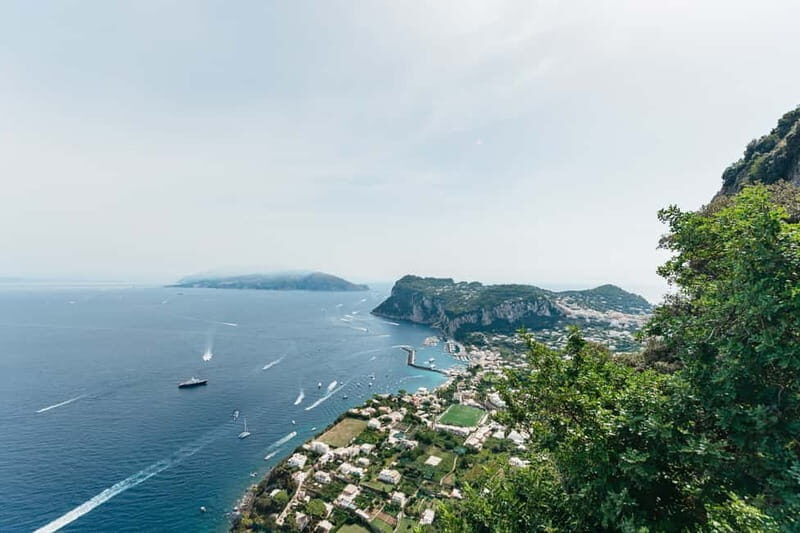 Sorrento: Coast and Capri Boat Trip with Limoncello Tasting - White and Green Grottos plus a highlight reel from the water