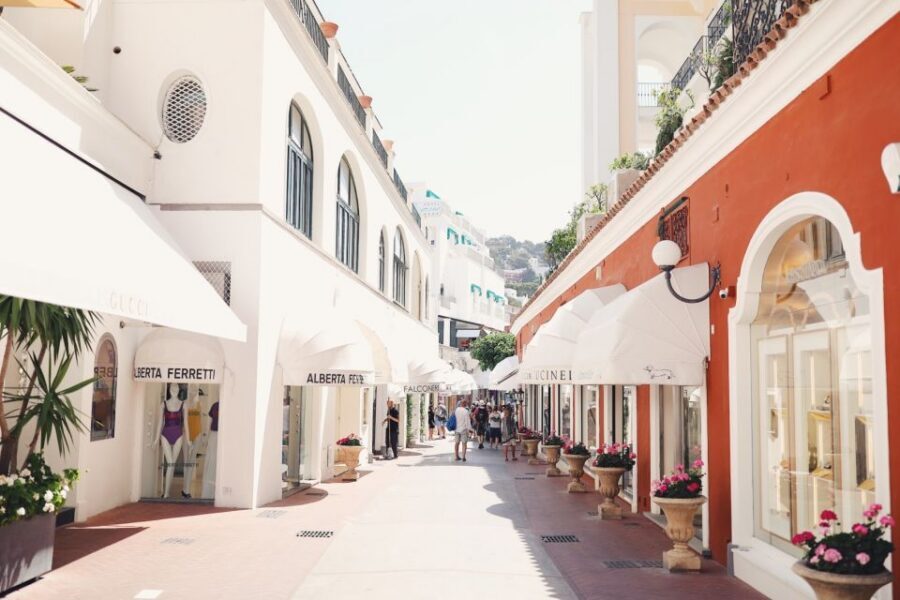 Sorrento Coast and Capri Full-Day Boat Tour - Capri time on shore: shopping, and what to do about the Blue Grotto