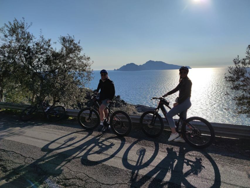 Sorrento Coast Sightseeing E-Bike Tour - The coast out of Sorrento: where the sea air kicks in fast